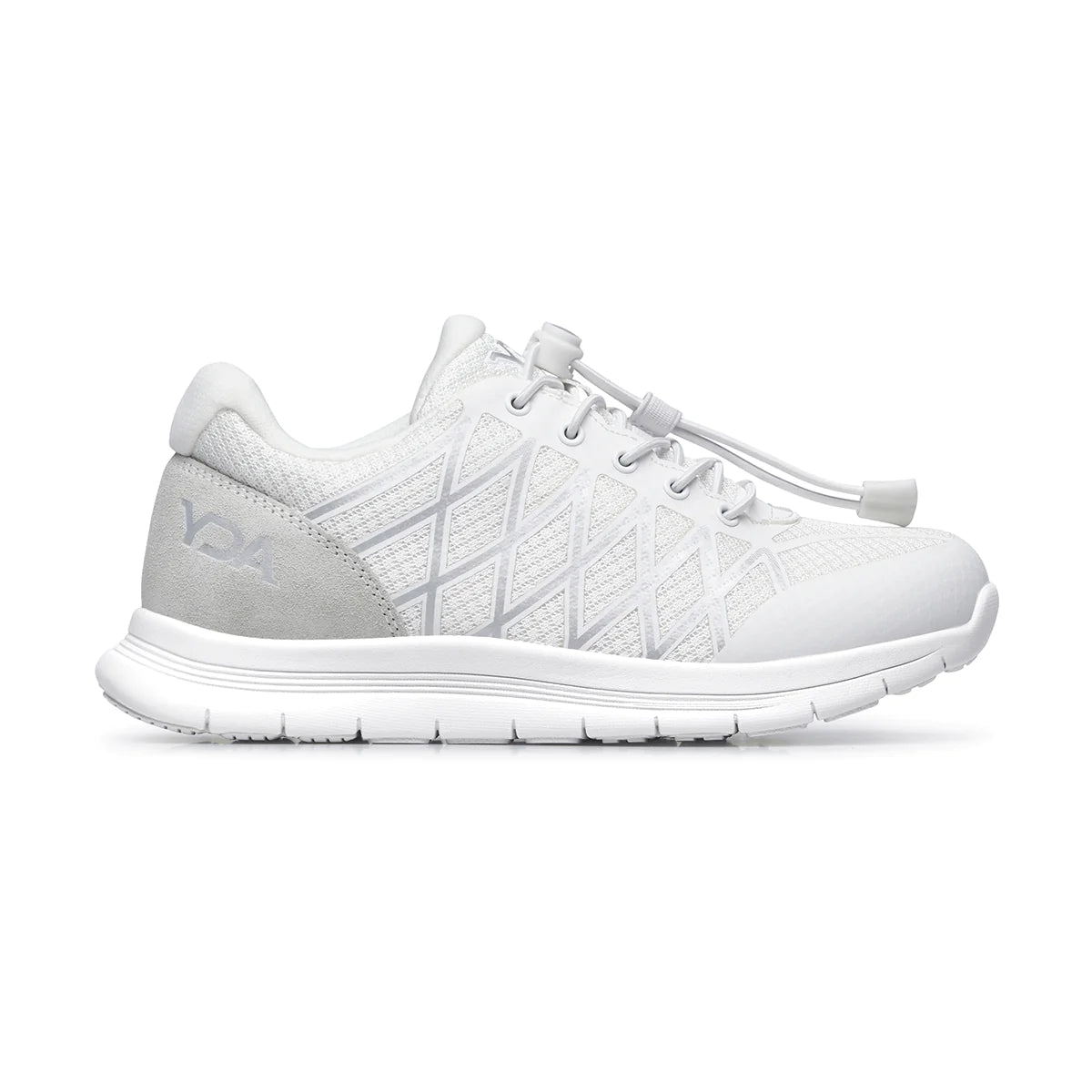 Optima Molliter YDA white: women's orthopaedic sports shoe