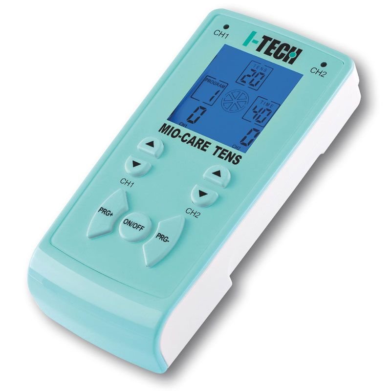 I-Tech Mio-Care TENS elettroterapia a 2 canali, 20 programmi