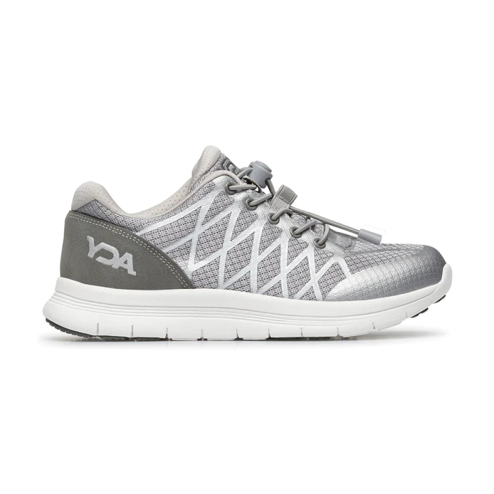 Zapato de mujer Optima Molliter YDA Silver con suela Rocker