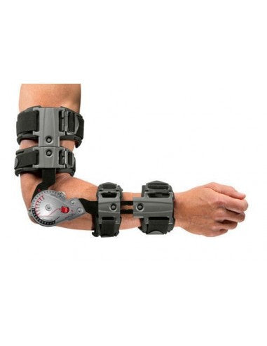 Ortesis articulada de codo DonJoy X-ACT ROM, lado derecho