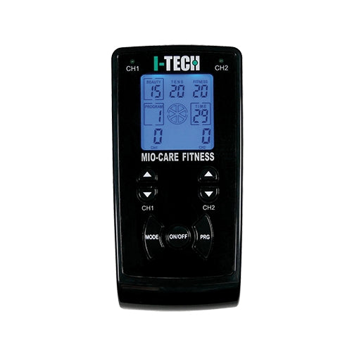 I-Tech Mio-Care Fitness Elektrostimulator mit 2 Kanälen, 60 Programme