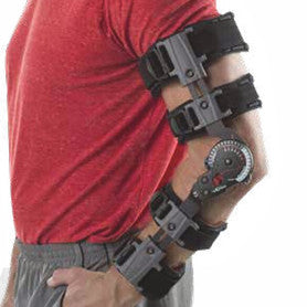 Ortesis articulada de codo DonJoy X-ACT ROM, lado derecho