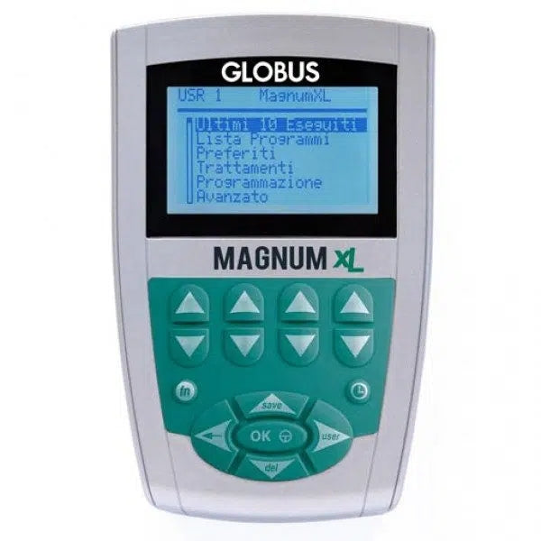 Globus Magnum XL magnetoterapia a 2 canali, solenoidi flessibili