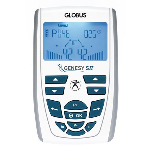 Globus Genesy S2 Elektrostimulator, 2 Kanäle, TENS, Iontophorese