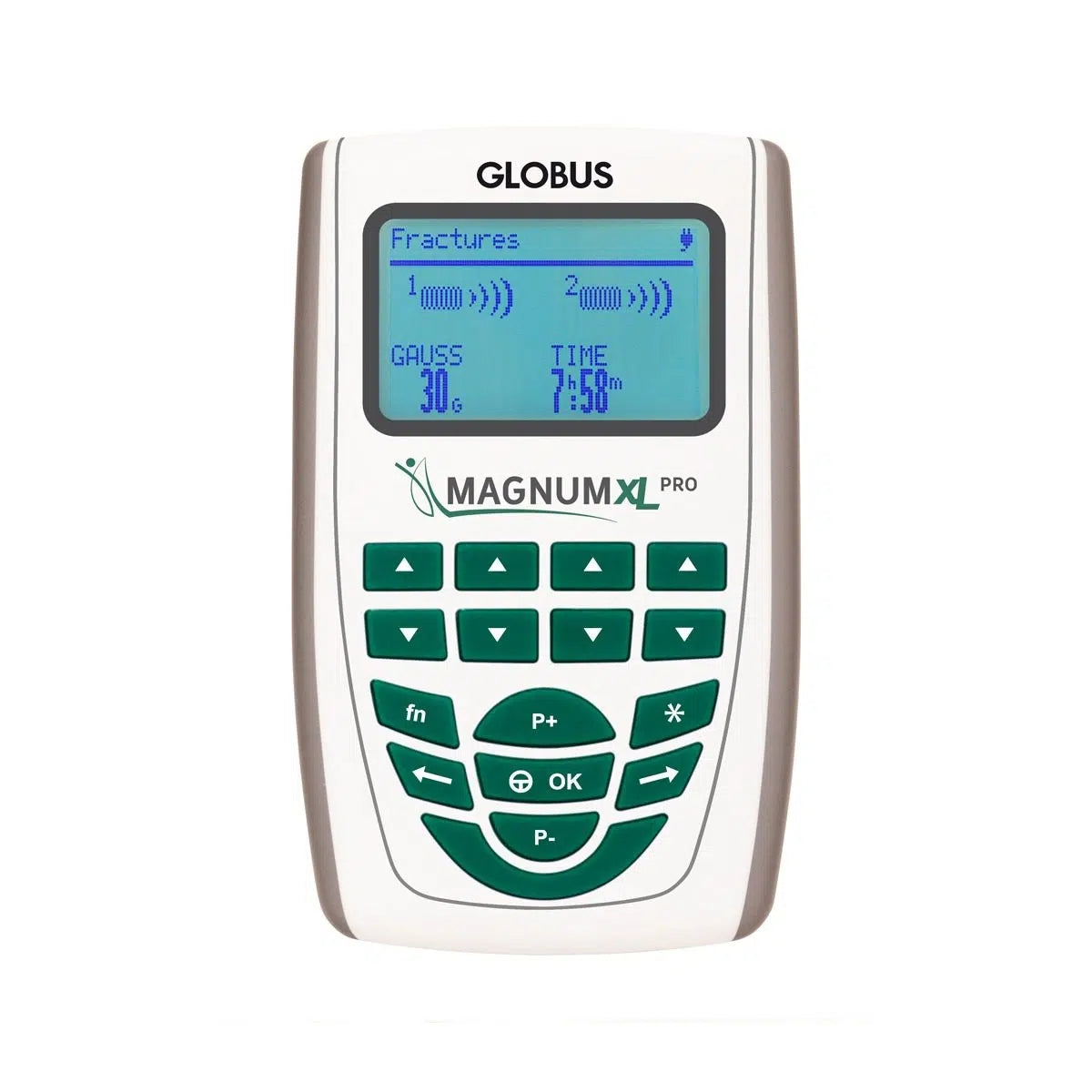 Globus Magnum XL Pro magnetoterapia a 2 canali, 46 programmi