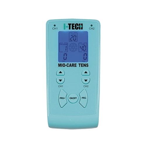 I-Tech Mio-Care TENS elettroterapia a 2 canali, 20 programmi