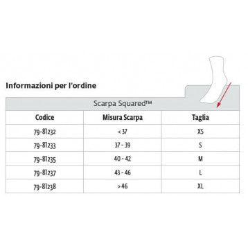 Procare Squared scarpa post-operatoria a punta quadrata per avampiede