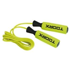 Toorx AHF-016 corda per saltare veloce in PVC, impugnatura ergonomica