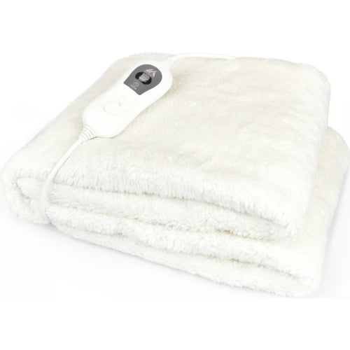 Moretti calientacamas individual 150x80 cm de forro Sherpa, 3 niveles