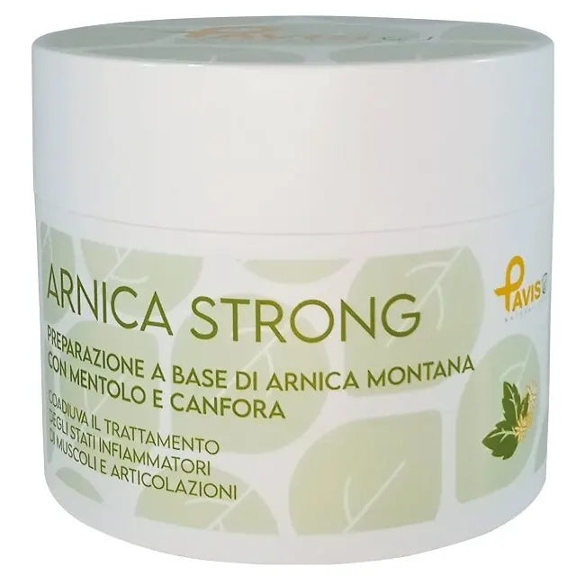 Pavis crema all'arnica 20% con mentolo e canfora, vaso 200 ml