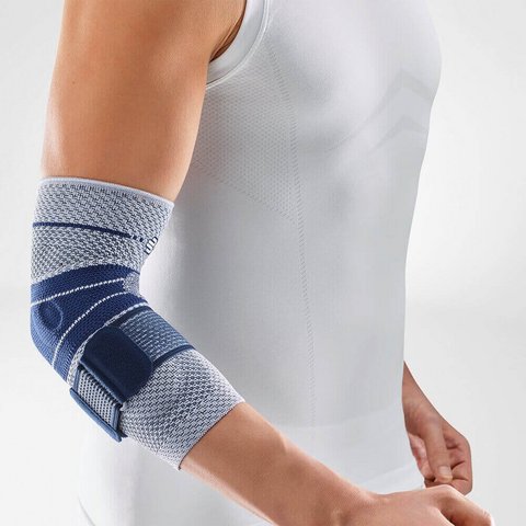Bauerfeind EpiTrain gomitiera attiva con pelotte viscoelastiche