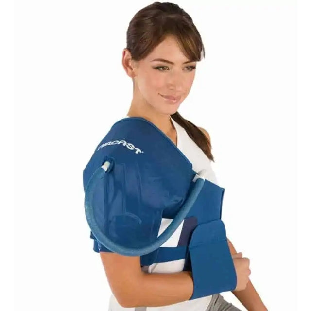 Aircast Cryo/Cuff Shoulder Wrap for Cold Therapy, Standard and XL