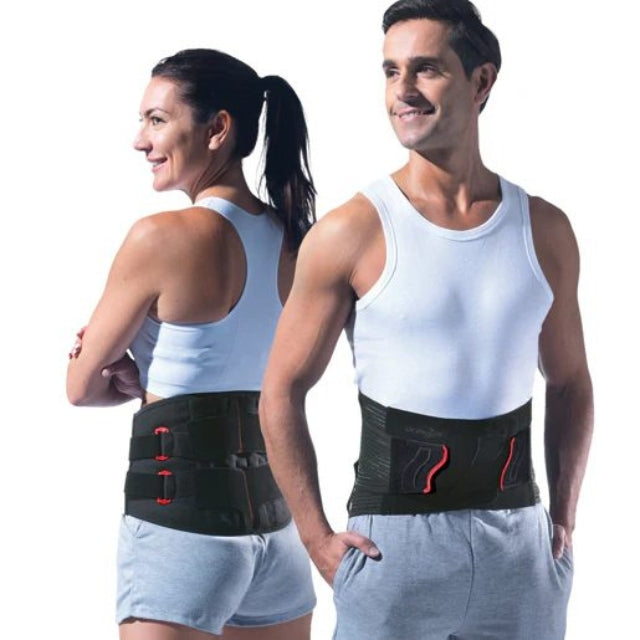 DonJoy Actistrap : ceinture lombaire à baleines et doubles tirants