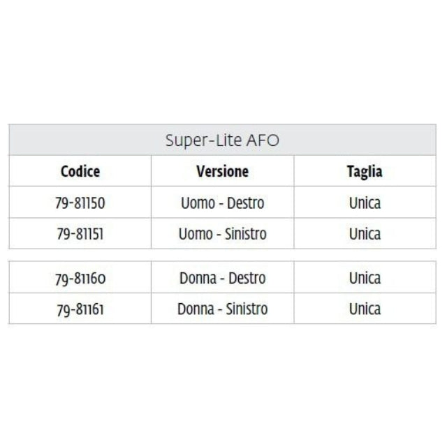 DonJoy Super Lite AFO Fußheberorthese (Codivilla-Feder)