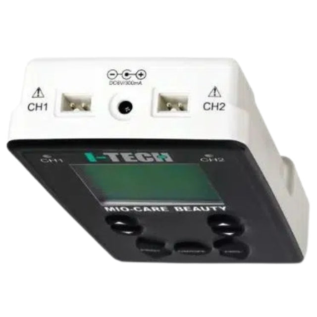 I-Tech Mio-Care Fitness Elektrostimulator mit 2 Kanälen, 60 Programme