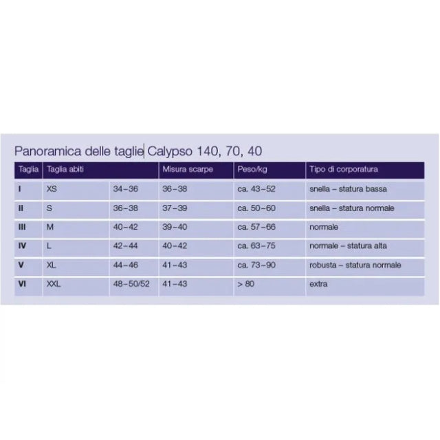 Juzo Compressana Calypso gambaletto a compressione graduata 140 den