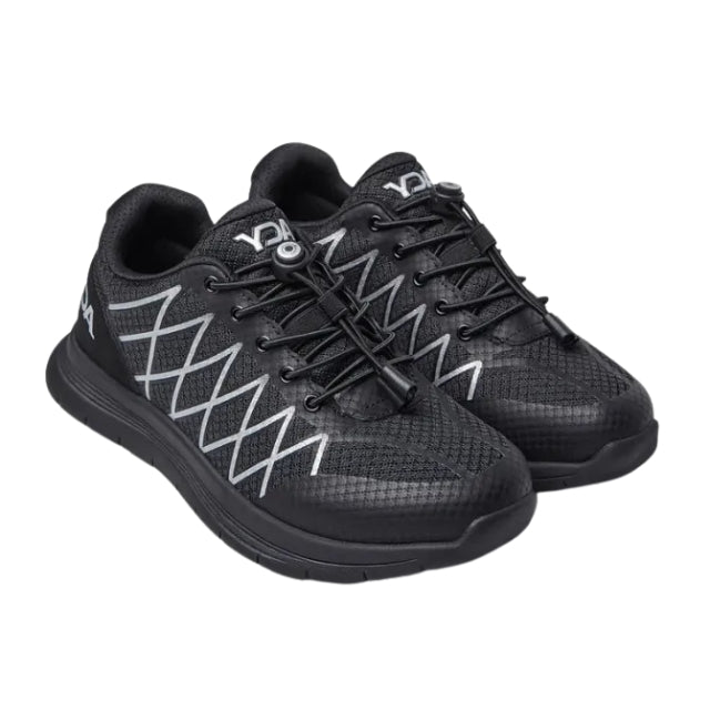 Optima Molliter YDA Schwarz: orthopädischer Schuh, schwarze Sohle