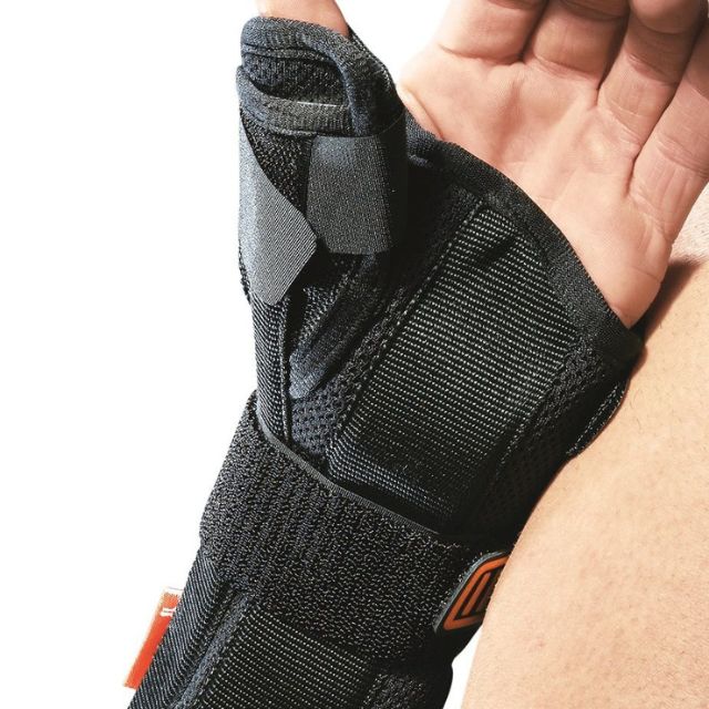 Roten Polfit 17 muñequera rígida abierta con férula de pulgar