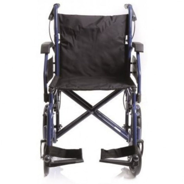 Fauteuil roulant de transit pliant Moretti GO! rouge