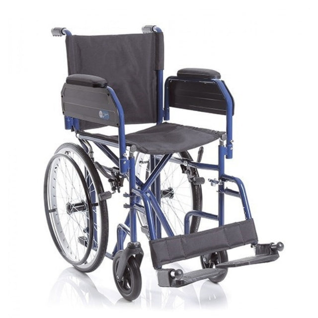 Fauteuil roulant pliant étroit Moretti Skinny CP620 en acier