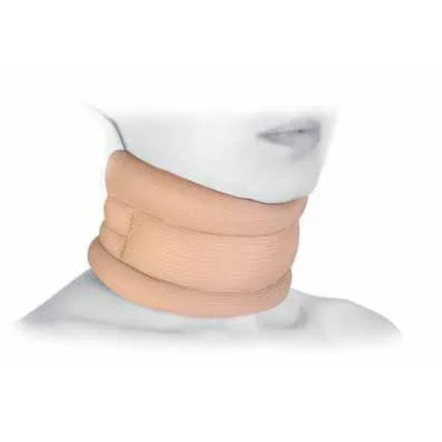 Mopedia collare cervicale semirigido anatomico, 44 cm regolabile