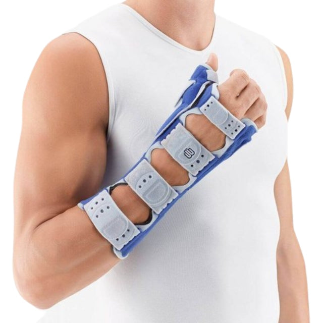 Bauerfeind ManuLoc Rhizo Long, ortesis de muñeca, pulgar y antebrazo