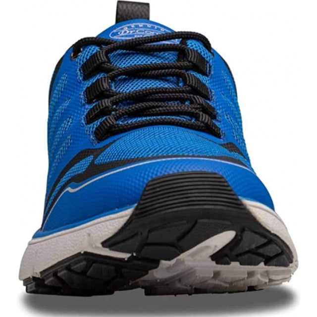 Dr. Comfort Gordon azul, zapatilla de hombre con suela Dr. Comfort