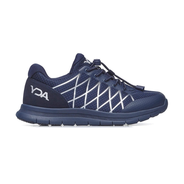 Optima Molliter YDA, sneaker con suola Rocker e Spring System, blu