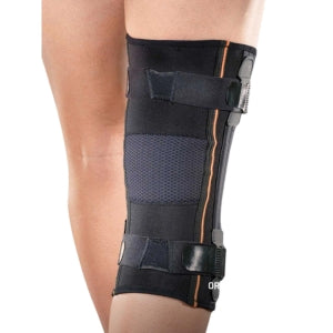 Roten Genufit08 Kniebandage mit Spiralfedern und Patellaring