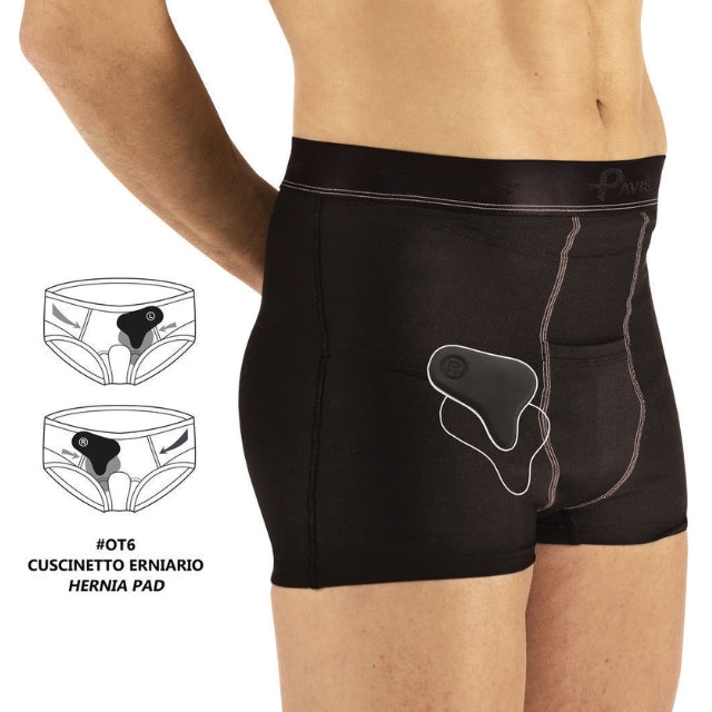 Pavis Erniaboxer bóxer de contención para hernia inguinal