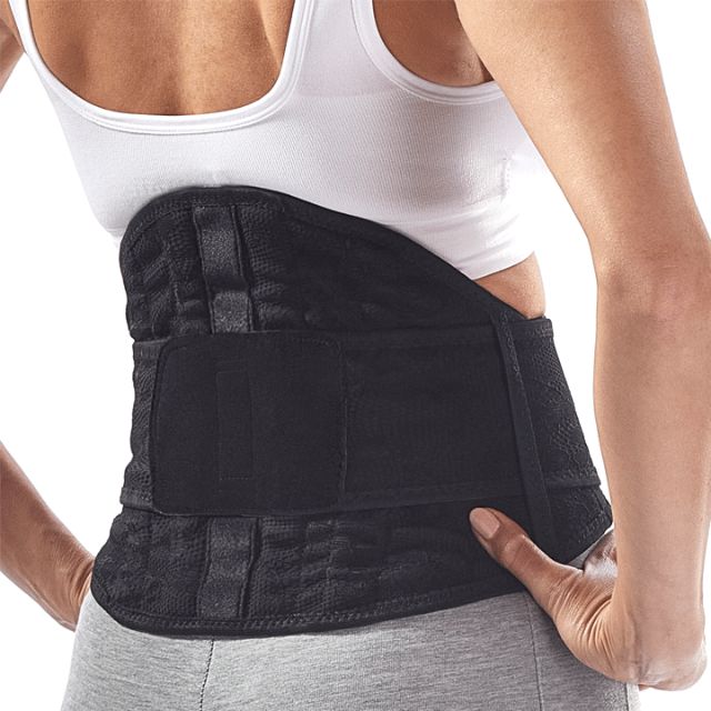 Ceinture lombaire pour femme DonJoy LadyStrap, hauteur 26 cm