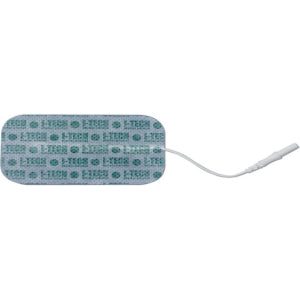 4 Pre-Gelled Electrodes 50x90 mm with Jack Lead for TENS and EMS