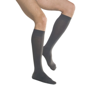 Mi-bas de contention Solidea Relax unisexe 70 den bleu