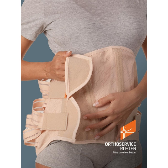 Ceinture lombosacrée Roten SAT 1321 semi-rigide, abdomen proéminent