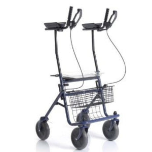 Mopedia Era rollator antibrachiale pieghevole con seduta e vassoio