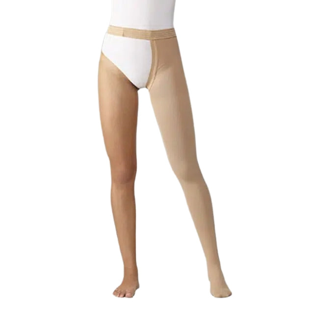 Juzo Soft Kompressionsstrumpfhose K2 einbeinig, offene Spitze