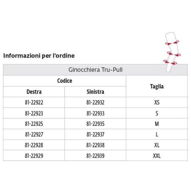 Genouillère rotulienne DonJoy Tru-Pull avec sangle dynamique