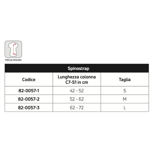 DonJoy SpinoStrap, ortesis vertebral semirrígida para osteoporosis