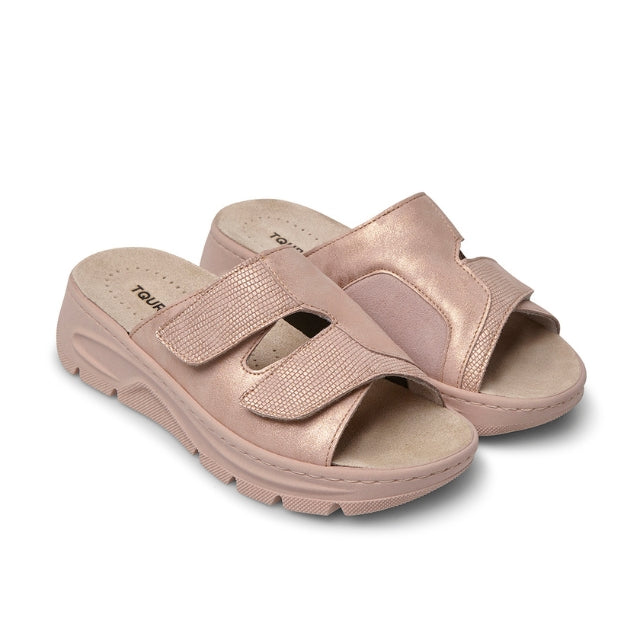 Optima Molliter ROSE Women's Orthopedic Slipper, TQURA Line