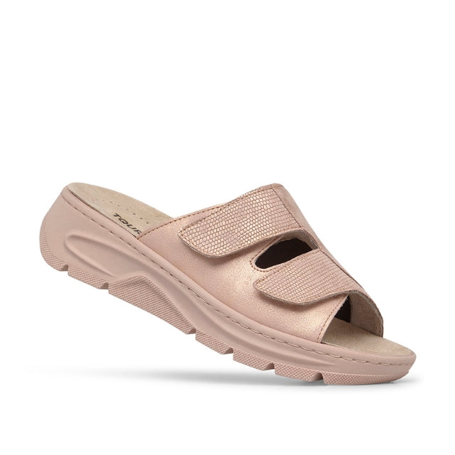 Optima Molliter ROSE Women's Orthopedic Slipper, TQURA Line