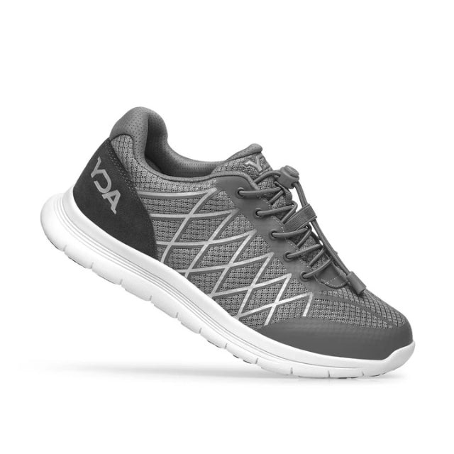 YDA Vault W15 sneaker grigia in pelle e tessuto Optima Molliter