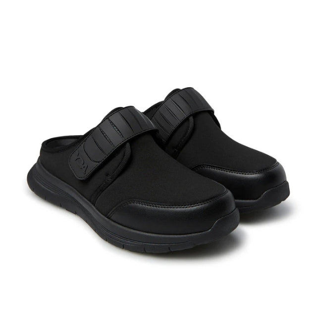 Zueco ortopédico Optima Molliter SAND CB negro con suela Rocker