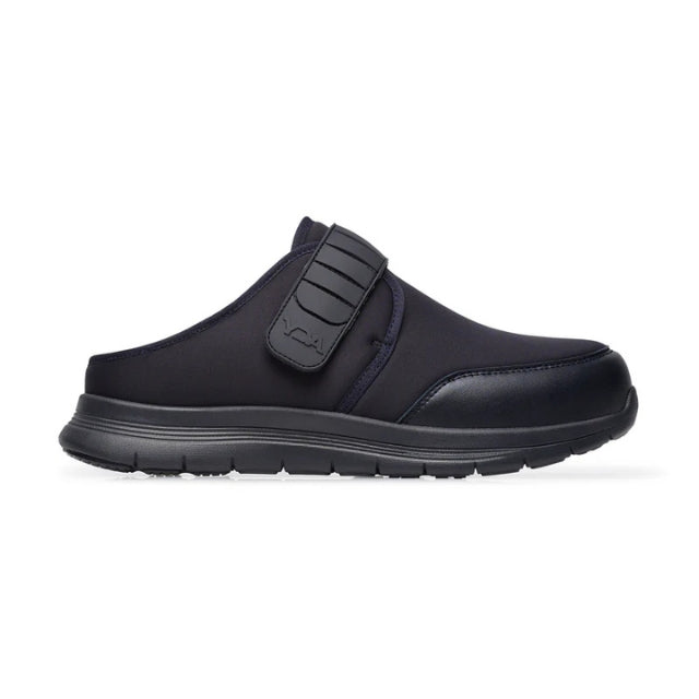 Zueco ortopédico Optima Molliter SAND CB negro con suela Rocker