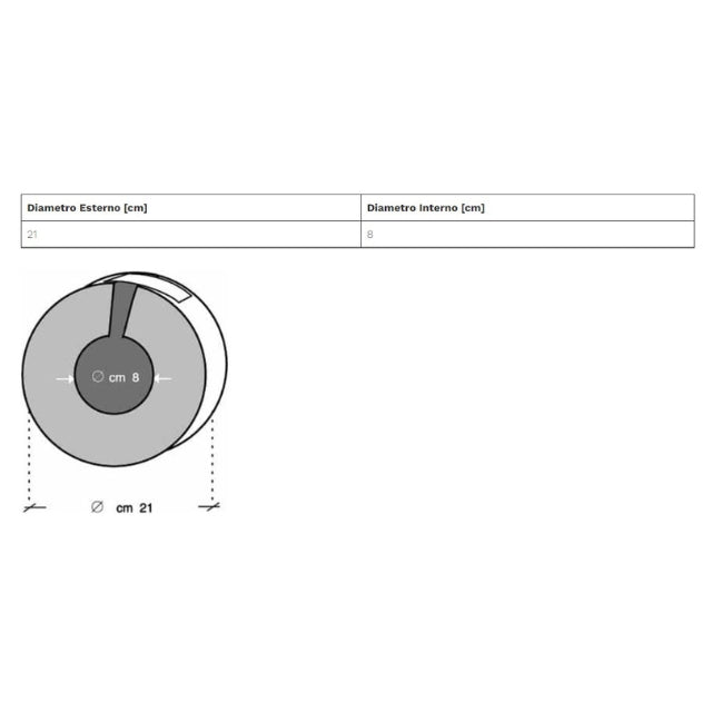 Alboland ALB-224 rullo in poliuretano per sollevare il tallone