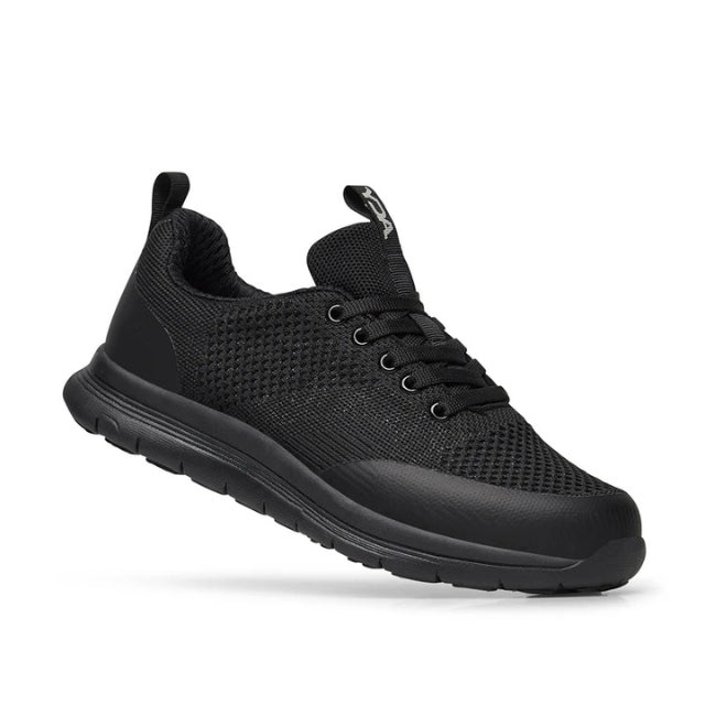 YDA Cody Lurex sneaker donna nera con effetto lurex Optima Molliter