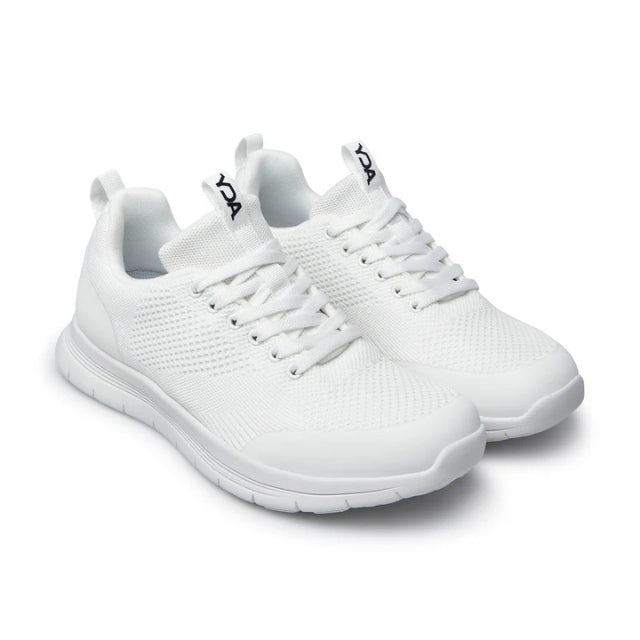 YDA Cody Sneaker Weiß, leicht, mit thermoverschweißten Einsätzen