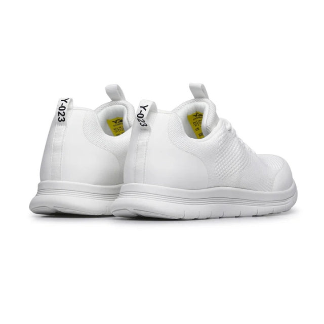 YDA Cody Sneaker Weiß, leicht, mit thermoverschweißten Einsätzen