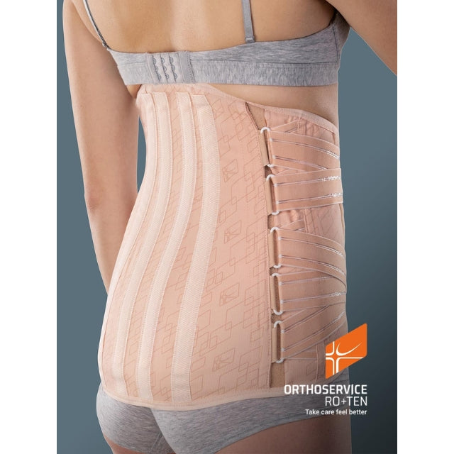 Ceinture lombaire haute femme Roten Sat 1322 à sangles élastiques