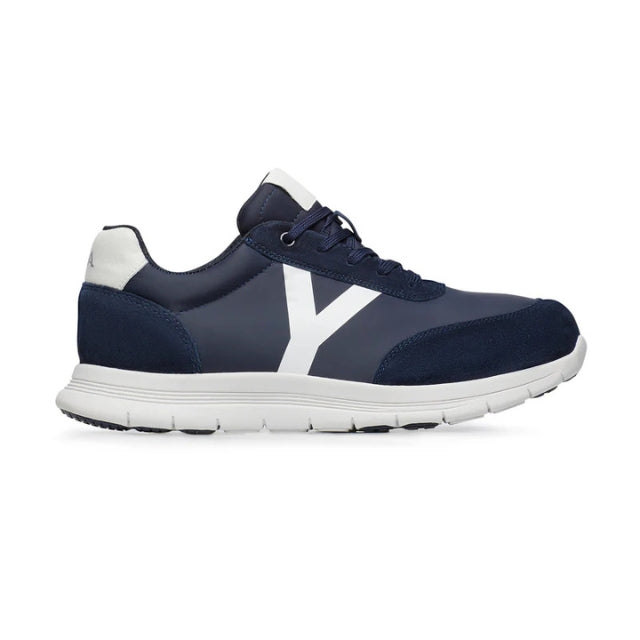 Optima Molliter Mas sneaker in midnight blue and white, extra fit