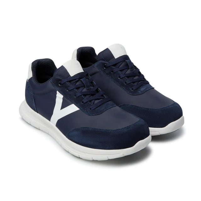 Optima Molliter Mas sneaker in midnight blue and white, extra fit